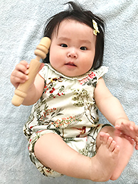 こんにちは赤ちゃんの様子です