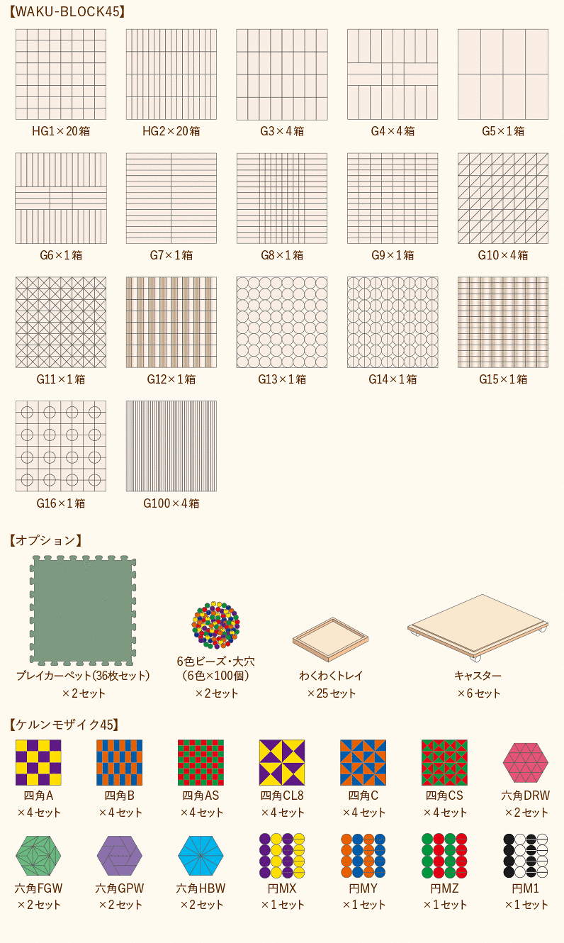 みんなで遊ぼう集団waku Block45 童具館